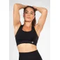 Yava Seamless Sports Bra Black - Gorilla Wear