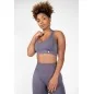 Yava Seamless Sports Bra Gray - Gorilla Wear
