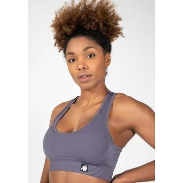Yava Seamless Sports Bra Gray Gorilla Wear pas cher - Nutriwellness