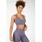 Yava Seamless Sports Bra Gray - Gorilla Wear