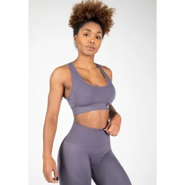 Yava Seamless Sports Bra Gray Gorilla Wear pas cher - Nutriwellness