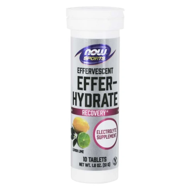 Effer-Hydrate (10 serv) - Now Foods Effer-Hydrate (10 serv) - Now Foods