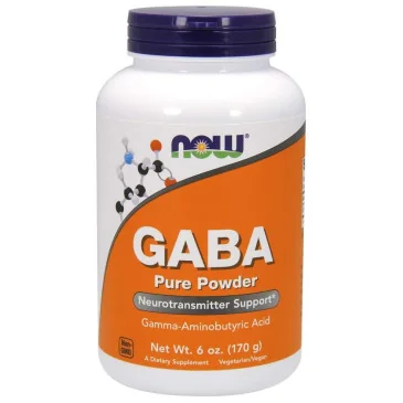 Gaba Powder (170g) de Now Foods - Nutriwellness
