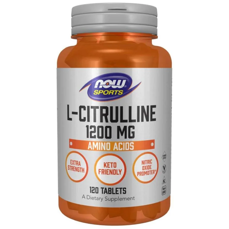 L-Citrulline 1200mg (120) - Now Foods L-Citrulline 1200mg (120) - Now Foods
