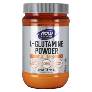 L-Glutamine 5000mg (454g) de Now Foods pas cher - Nutriwellness