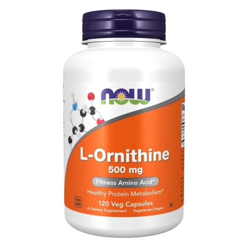 L-Ornithine 500mg (120) - Now Foods L-Ornithine 500mg (120) - Now Foods