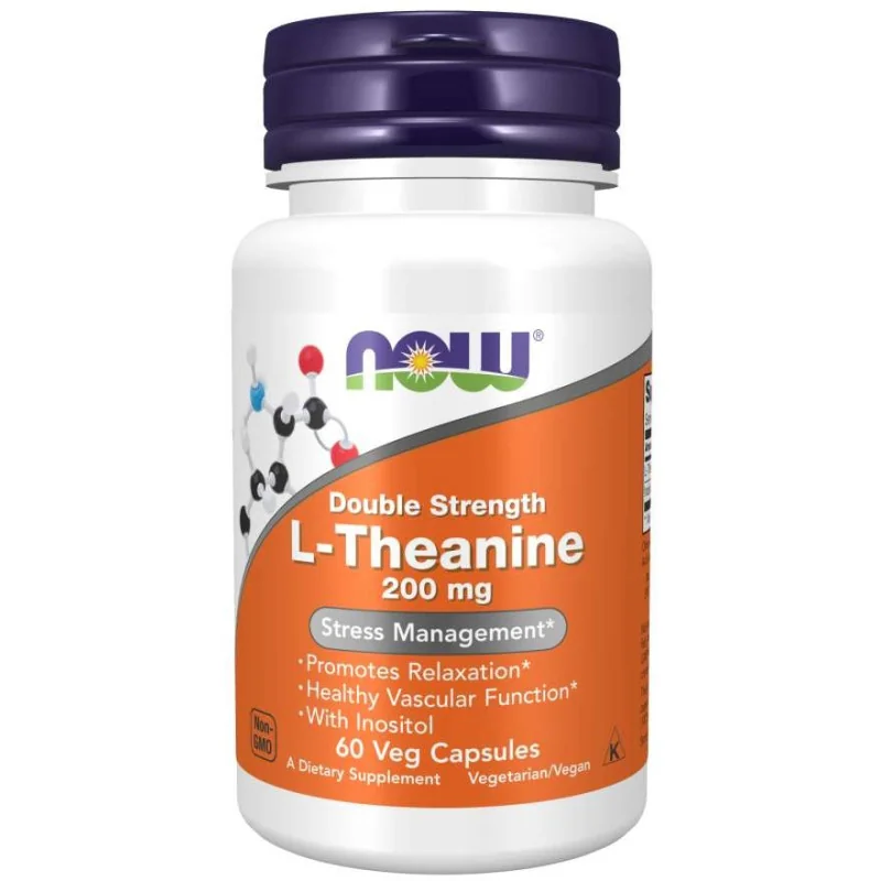 L-théanine 200mg - Now Foods