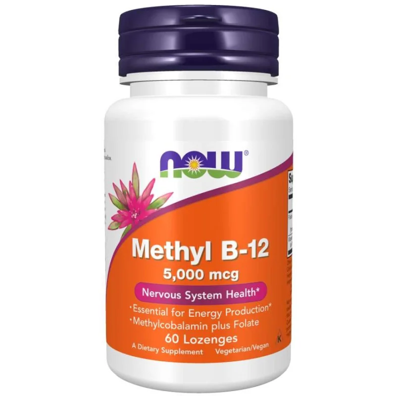 Methyl B-12 5000mcg (60) - Now Foods