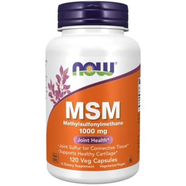 MSM 1000mg de Now Foods - Nutriwellness