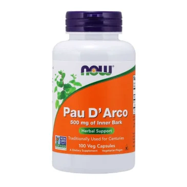 Pau D´arco 500mg (100 Caps) de Now Foods - Nutriwellness