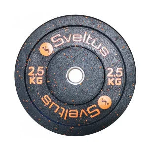 Disque olympique bumper 2,5 kg x1 de Sveltus pas cher - Nutriwellness