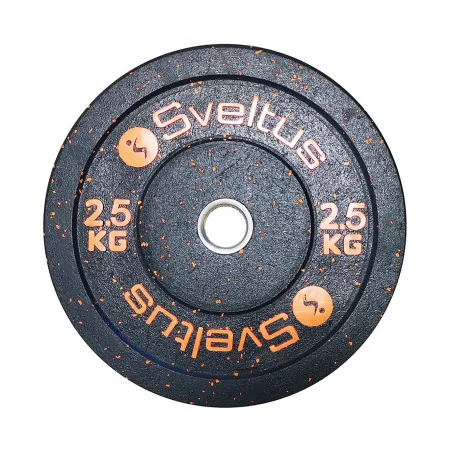 Disque olympique bumper 2,5 kg x1 de Sveltus pas cher - Nutriwellness