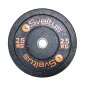 Disque olympique bumper 2,5 kg x1 - Sveltus
