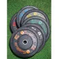 Disque olympique bumper 25 kg x1 - Sveltus