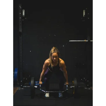 Trap barre olympique 142 cm + 2 stop disques de Sveltus pas cher - Nutriwellness