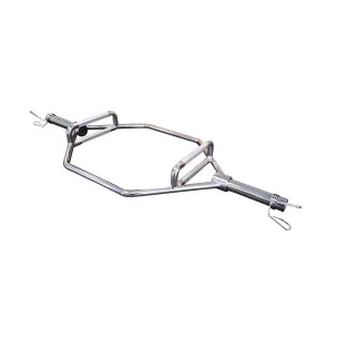 Trap barre olympique 142 cm + 2 stop disques de Sveltus pas cher - Nutriwellness