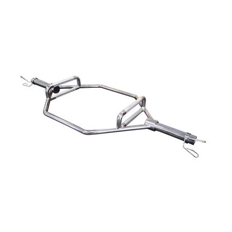 Trap barre olympique 142 cm + 2 stop disques de Sveltus pas cher - Nutriwellness