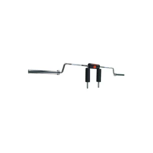 Safety squat bar 220 cm + 2 stop-disques de Sveltus - Nutriwellness