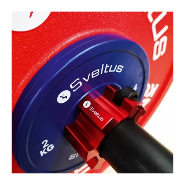Stop disque aluminium rouge Ø51 mm x2 Sveltus pas cher - Nutriwellness