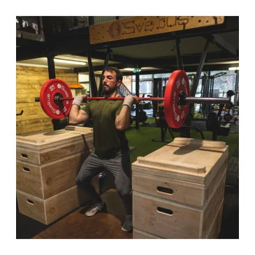 Set de jerk blocs en bois de Sveltus pas cher - Nutriwellness