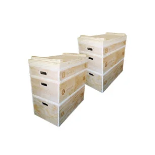 Set de jerk blocs en bois de Sveltus pas cher - Nutriwellness