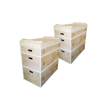 Set de jerk blocs en bois de Sveltus pas cher - Nutriwellness