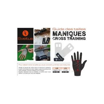 Manique cross training x2 de Sveltus pas cher - Nutriwellness