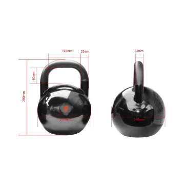 Kettlebell olympique 8 kg de Sveltus pas cher - Nutriwellness