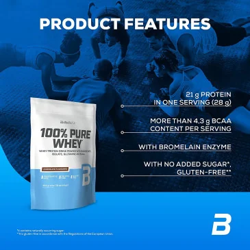 100% Pure Whey Nature de BioTech USA pas cher - Nutriwellness