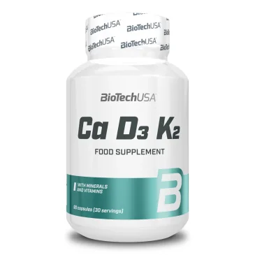 Ca-D3-K2 de BioTech USA pas cher - Nutriwellness