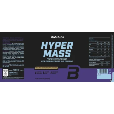 Hyper Mass 4000g de Biotech USA pas cher - Nutriwellness