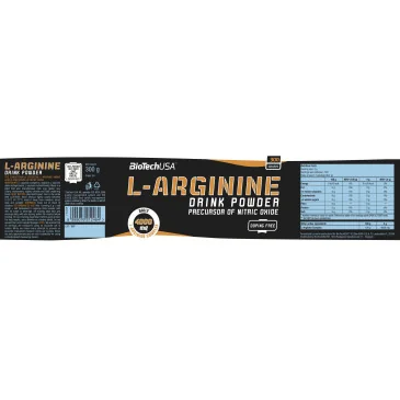 L-Arginine 300g  de BioTech USA pas cher - Nutriwellness