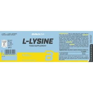 L-Lysine - BioTech USA