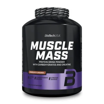 Muscle Mass de BioTech USA pas cher - Nutriwellness