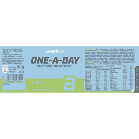 One-a-Day - BioTech USA