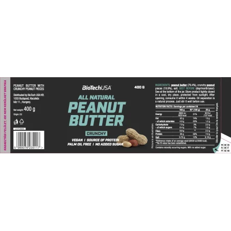 Peanut Butter - BioTech USA