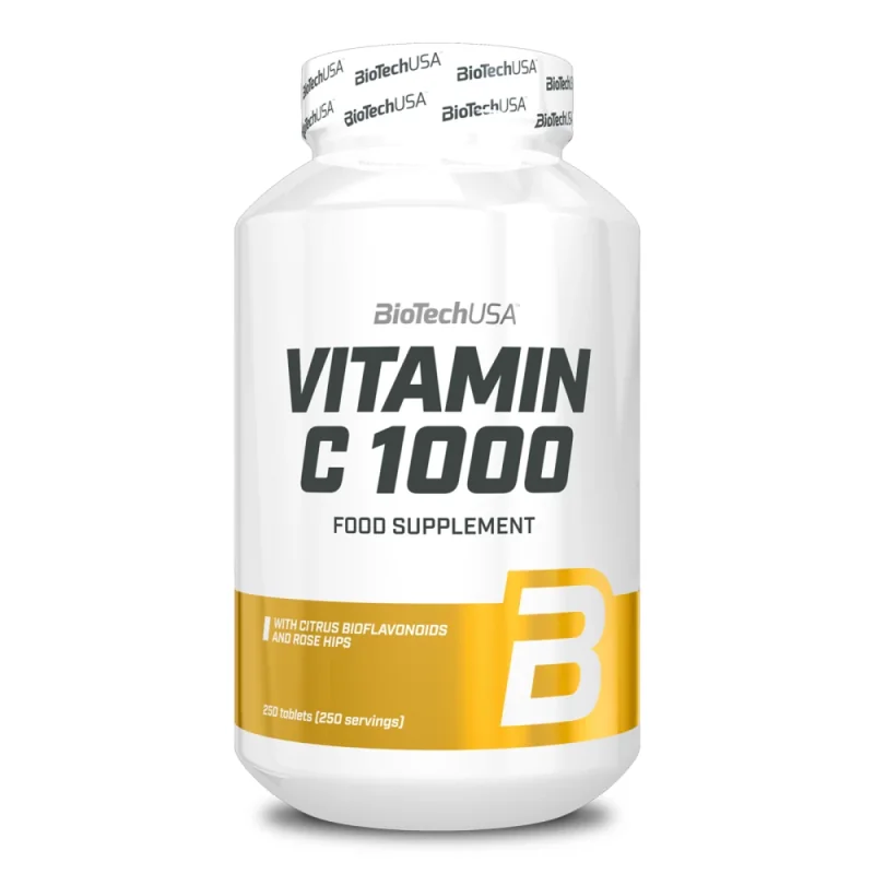 Vitamin C 1000 de BioTech USA pas cher - Nutriwellness