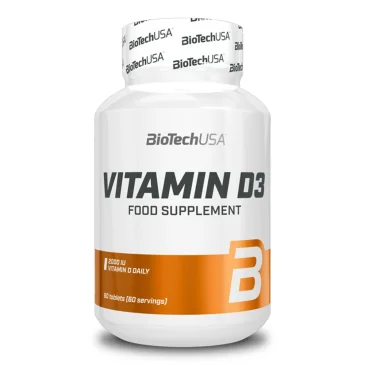 Vitamin D3 2000 UI de BioTech USA pas cher - Nutriwellness