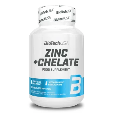 Zinc + Chelate de BioTech USA pas cher - Nutriwellness