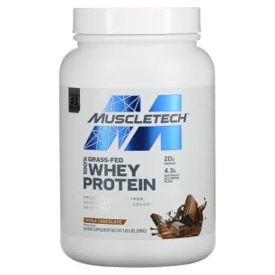 Grass Fed 100% Whey Protein (1.8lbs) de Muscletech - Nutriwellness
