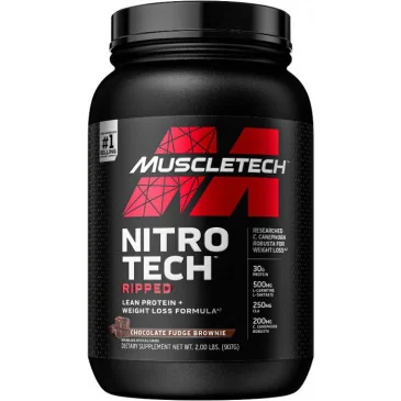 Nitro-Tech Ripped (2lbs) de Muscletech pas cher - Nutriwellness