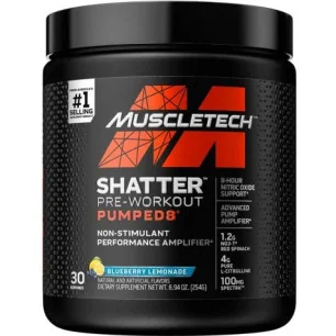 Shatter Pumped8 (30serv) de Muscletech pas cher - Nutriwellness