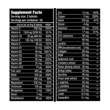 Active Woman - 60 tablets de BioTech USA pas cher - Nutriwellness