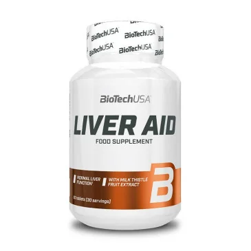 Liver Aid - 60 tablets de BioTech USA pas cher - Nutriwellness
