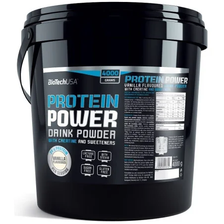 Protein Power - 4000 grams de BioTech USA pas cher - Nutriwellness