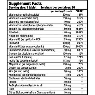 Vitabolic - 30 tablets de BioTech USA   pas cher - Nutriwellness