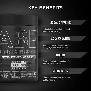 ABE - All Black Everything d'Applied Nutrition - Nutriwellness