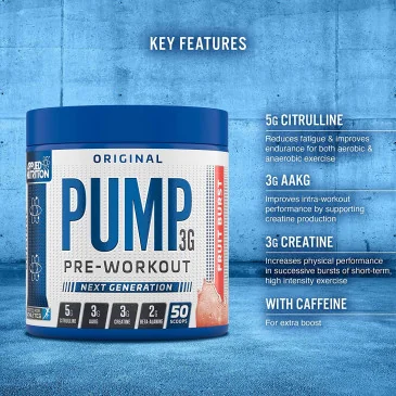 Pump - 375 grams d'Applied Nutrition pas cher - Nutriwellness