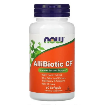 AlliBiotic CF - 60 softgels de NOW Foods   pas cher - Nutriwellness