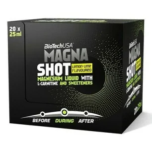 Magna Shot, Lime Lemon - 20 x 25 ml de BioTech USA - Nutriwellness